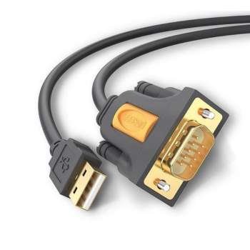 CABLU USB Ugreen adaptor, CR104 USB 2.0 (T) la Serial DB9M (9-pin)(RS232)(T), 1m, negru, 20210 (timbru verde 0.08 lei) - 6957303801893 CABLU USB Ugreen adaptor, CR104 USB 2.0 (T) la Serial DB9M (9-pin)(RS232)(T), 1m, negru, 20210 (timbru verde 0.08 lei) - 6957303801893
