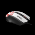 MOUSE A4tech - gaming, Bloody co-branded Naraka, cu fir, USB, optic, 12000 cpi, butoane/scroll 10/1, alb, L65 Max (include TV 0.18lei) L65-MAX