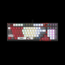 TASTATURA A4TECH - gaming, Bloody co-branded Naraka, cu fir 1.8m, 106 taste, multimedia , iluminare, USB, negru, S98 (timbru verde 0.8 lei) 