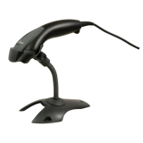 Scanner coduri de bare Honeywell USB Kit: Omni-directional 1D, PDF417, black, rigid presentation stand (STND-19R02-002-4), USB Type A 1.5m straight cable (CBL-500-150-S00) 1400GPDF-2USB-1