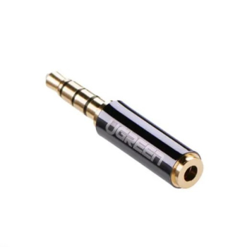 ADAPTOR audio Ugreen, 3.5 mm jack (T) la 2.5 mm (M), aurit 20502 - 6957303802333 