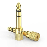 ADAPTOR audio Ugreen, 6.3 mm jack (T) la 3.5 mm (M), aurit 20503 - 6957303825035 