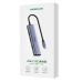 HUB extern Ugreen, CM473 porturi USB: USB 3.0 x 4, conectare prin USB Type-C, aluminiu, lungime 20 cm, gri, 20841 (timbru verde 0.8 lei) - 6957303828418 
