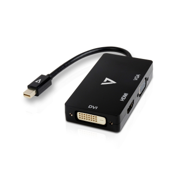 V7 MINI DP TO MULTI VIDEO ADAPTER/DVI-D VGA HDMI 1.4 VID 1080P FHD V7MDP-VGADVIHDMI-1E V7 MINI DP TO MULTI VIDEO ADAPTER/DVI-D VGA HDMI 1.4 VID 1080P FHD V7MDP-VGADVIHDMI-1E