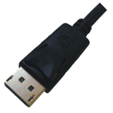 DisplayPort (20-pin) connector / DisplayPort (20-pin) connector - Screen Resolution: WQXGA (2560 Ã— 1600) 1080p capable - Cable20-core, double shielded, AWG28 - Mechanical connector lock - Supports HDCP and DPCP - Color: black / length 100 cm