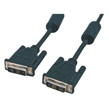Mcab DVI-D 18+1 CABLE 3M SINGLE M/M/FULL HD 1080P BLACK 7000786