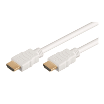 Mcab HDMI CABLE 4K30HZ 5M WHITE/HDMI HIGH SPEED W/E CABLE 7003014