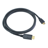 Mcab 1M DP HDMI CABLE M-M BLACK/M/M GOLD FULL HD 7003464 Mcab 1M DP HDMI CABLE M-M BLACK/M/M GOLD FULL HD 7003464