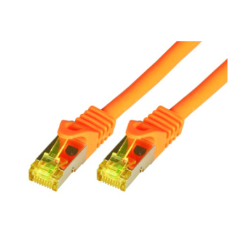 Cablu Mcab CAT7 SFTP RJ45 LSZH 3M ORA/10GBIT RAW PATCH CABLE 3704
