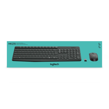 Tastatura Logitech MK235 WIRELESS KEYBOARD / MOUSE/GREY-ITA-2.4GHZ-MEDITER 920-007913