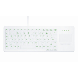 Tastatura Cherry HYGIENE COMPACT TOUCHPAD/KEYBOARD FULLY SEALED WATERTIGHT AK-C4400F-GUS-W/GE