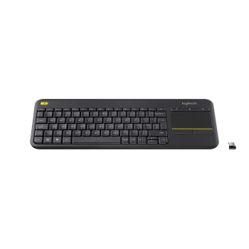 Tastatura Logitech WIRELESS TOUCH KEYBOARD 400PLUS/DARK - HRV-SLV - INTNL 920-008385