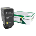 Lexmark TONER RETURN OPEN YELLOW CRTG/F. CS/X827 15.000 PGS 73B20Y0