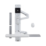Ergotron LX WALL MOUNT SYSTEM (WHITE)/KEYBOARD + MONITOR MOUNT 10YEAR 45-551-216 Ergotron LX WALL MOUNT SYSTEM (WHITE)/KEYBOARD + MONITOR MOUNT 10YEAR 45-551-216