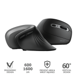 MOUSE Trust Verro Ergonomic Wireless Mouse 23507 (timbru verde 0.18 lei) 