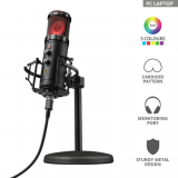 MICROFON Trust GXT 256 EXXO Streaming Microphone 23510 (timbru verde 0.03 lei) 