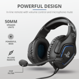 CASTI Trust GXT 488 Forze-G PS4/5 Gaming Headset PlayStation® official licensed product - black 23530 (timbru verde 0.8 lei) 