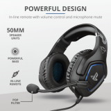 CASTI Trust GXT 488 Forze-G PS4/5 Gaming Headset PlayStation official licensed product - black 23530 (timbru verde 0.8 lei)  