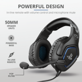 CASTI Trust GXT 488 Forze-G PS4/5 Gaming Headset PlayStation® official licensed product - black 23530 (timbru verde 0.8 lei) 