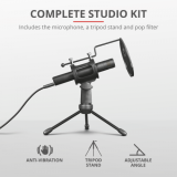 MICROFON Trust GXT 241 Velica USB Streaming Microphone 24182 (timbru verde 0.03 lei) 