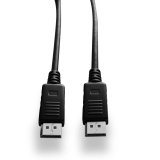 DISPLAYPORT 2 DISPLAYPORT CABLE DP 2 DP BLACK 1.8M CABLE 4K OUT