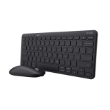 Tastatura TASTATURI Trust LYRA WL KEYBOARD & MOUSE US 24843 (timbru verde 0.8 lei) 