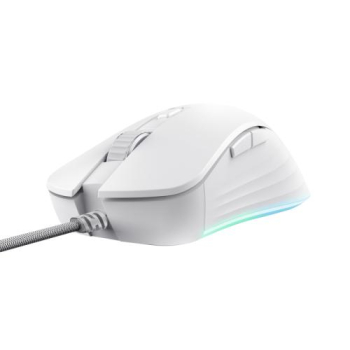 TRUST GXT924W YBAR+ GAMING MOUSE WHITE 