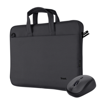TRUST Bologna Laptop Bag And Mouse Set Black 24988 