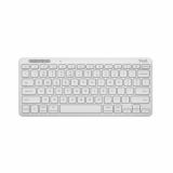 Tastatura TASTATURI Trust LYRA Compact Wireless and rechargeable Keyboard White US 25097 (timbru verde 0.8 lei) 