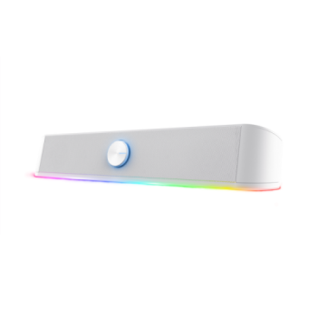 SOUNDBAR TRUST GXT 619W Thorne RGB Illuminated Soundbar WHT 25110 (timbru verde 0.8 lei) 