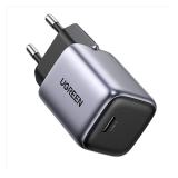 INCARCATOR retea Ugreen, Nexode CD319 Quick Charge 30W GaN, 1 x USB Type-C 5V/3A, gri 25257 (timbru verde 0.18 lei) 