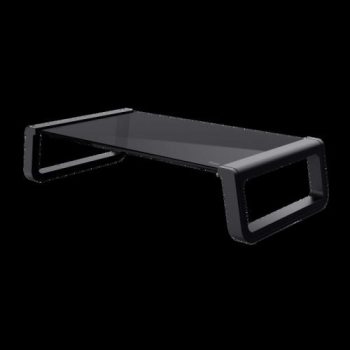 TRUST MONTA GLASS MONITOR STAND BLK 25271 