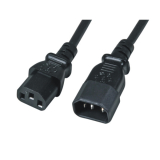 3.0M POWER CORD C13-C14 - BK EXTENSION F/M 3 X 1.00MM2