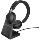 Casti Jabra Evolve2 65, Link380a UC Stereo Stand Black 26599-989-989