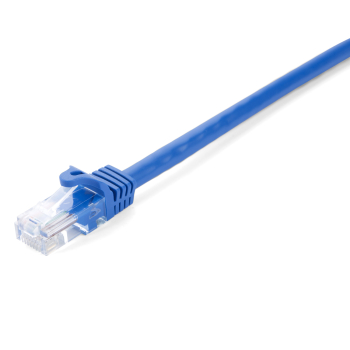 Cablu V7 CAT6 ETHERNET BLUE UTP 2M/RJ45 100 COPPER SNAGLESS V7CAT6UTP-02M-BLU-1E