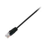 Cablu V7 CAT6 ETHERNET BLACK UTP 50CM/RJ45 100 COPPER SNAGLESS V7CAT6UTP-50C-BLK-1E