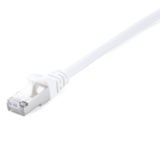Cablu V7 CAT6 ETHERNET WHITE STP 3M/RJ45 100 COPPER SNAGLESS V7CAT6STP-03M-WHT-1E