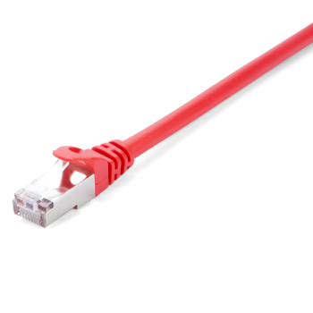 Cablu V7 CAT6 ETHERNET RED STP 2M/RJ45 100 COPPER SNAGLESS V7CAT6STP-02M-RED-1E
