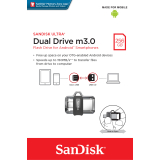 Stick USB SANDISK ULTRA DUAL DRIVE M3.0/256GB GREY AND SILVER 130 MB/S SDDD3-256G-G46