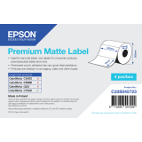 Accesoriu imprimanta Epson Premium Matte Label - Die-cut Roll: 102mm x 76mm, 1570 labels C33S045723