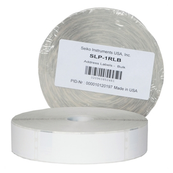 Seiko Instruments SLP-1RLB WHITE LABEL FOR TRAY/28X89MM 1000 LAB/ROLL 1 ROLL/BOX 42100653