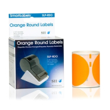 SLP-RDO ROUND ORANGE LABEL 54MM 120 LAB/ROLL, 1 ROLL/BOX         IN