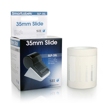 Seiko Instruments SLP-35L WHITE LABEL 11X38MM/300 LAB/ROLL 1 ROLL/BOX 42100611