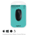 Mouse Logitech B110 SILENT - BLACK - EMEA/IN 910-005508