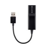 Adaptor Belkin USB 2.0 F/ETHERNET ADAPTER 12CM/BLACK F4U047BT