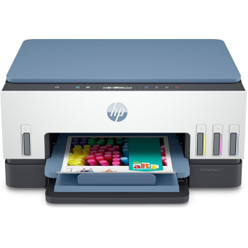 Imprimanta Multifunctional Inkjet CISS Color HP SMART TANK 625 AIO, A4, Functii: Impr.|Scan.|Cop., Viteza de Printare Monocrom: 22pm, Viteza de printare color: 11ppm, Conectivitate:Retea|WiFi, Duplex:Da, ADF:Nu( 