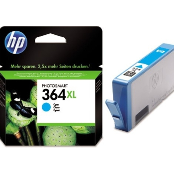 Cartus Cerneala HP Nr. 364XL Cyan Vivera Ink 750 Pagini for PhotoSmart C5380, HP PhotoSmart C6380, HP PhotoSmart D5460, HP PhotoSmart Pro B8550 CB323EE