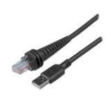 Scanner coduri de bare Honeywell Cable: USB, black, Type A, 5V, 2.9m (9.5´) straight 52-52559-N-3-FR