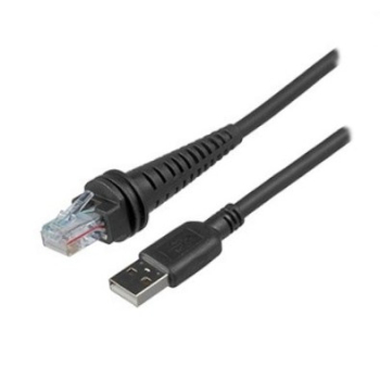 Scanner coduri de bare Honeywell Cable: USB, black, Type A, 5V, 2.9m (9.5´) straight 52-52559-N-3-FR