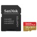 Card memorie SanDisk EXTREME PLUS MICROSDXC 128GB+SD/ADAPTER 200MB/S 90MB/S A2 C10 V3 SDSQXBD-128G-GN6MA Card memorie SanDisk EXTREME PLUS MICROSDXC 128GB+SD/ADAPTER 200MB/S 90MB/S A2 C10 V3 SDSQXBD-128G-GN6MA